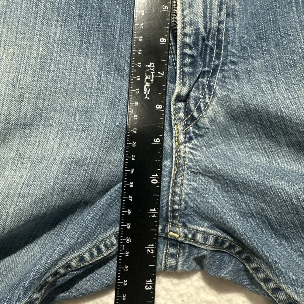 Polo‎ Ralph Lauren Vintage 67 Jeans Men's 36 Blue Denim Distressed Classic Fit